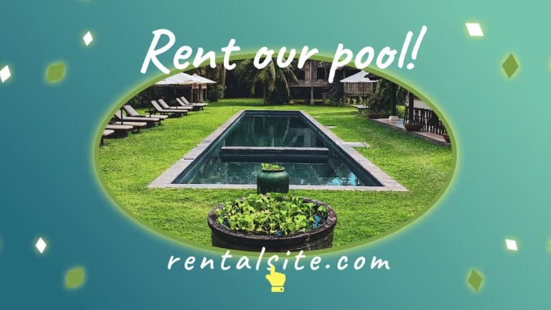 POOL RENTAL at 4 seconds
