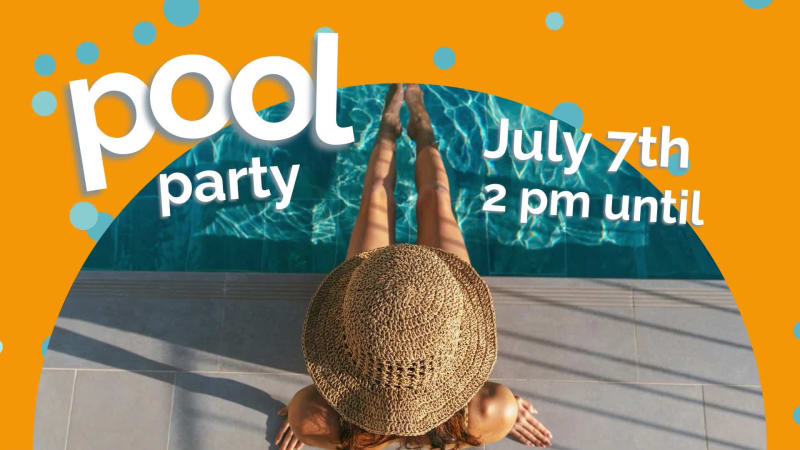 POOL PARTY at 4 seconds