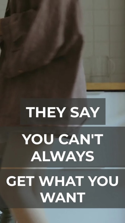 GET WHAT YOU WANT at 4 seconds