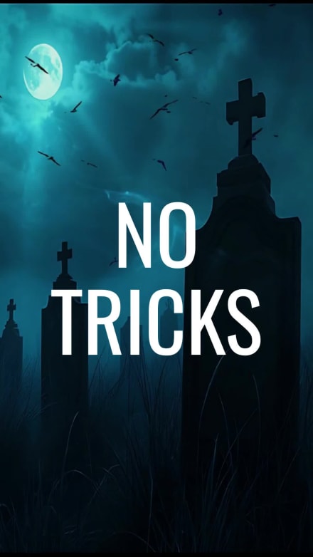 NO TRICKS at 4 seconds