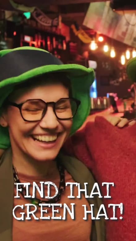 GREEN HAT at 4 seconds