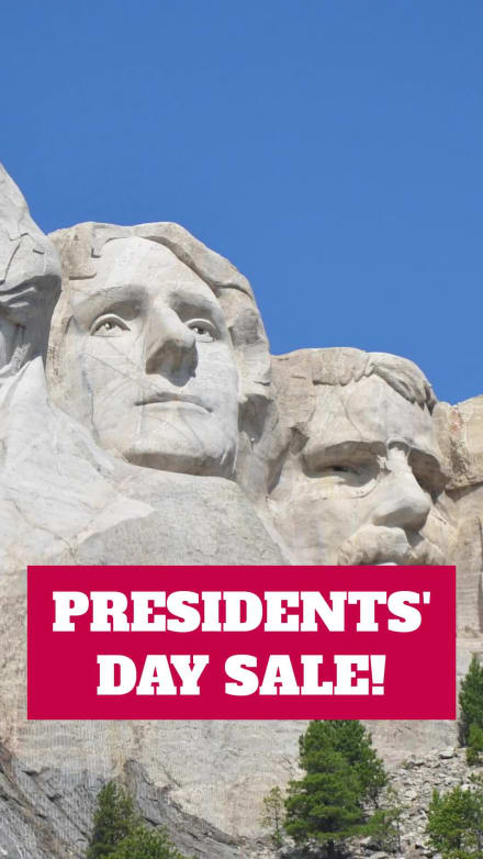 PRESIDENT'S DAY at 4 seconds
