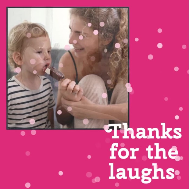 LAUGH WITH MOM at 4 seconds