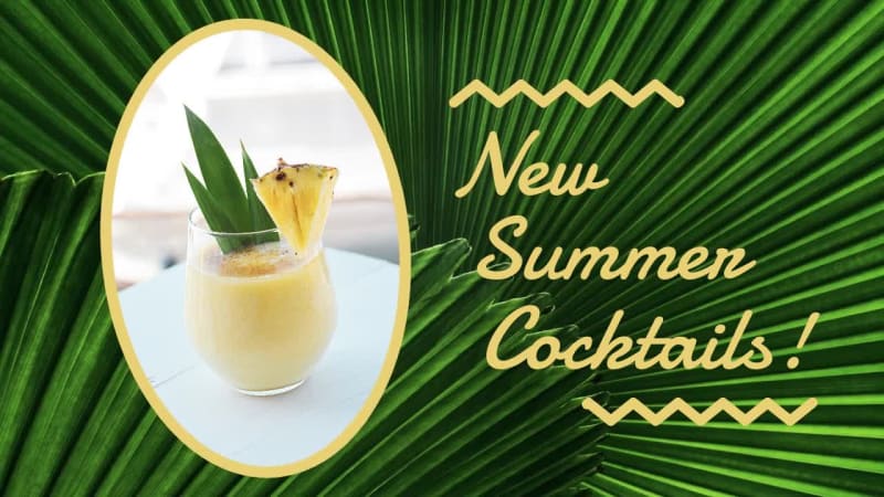 SUMMER COCKTAILS at 4 seconds
