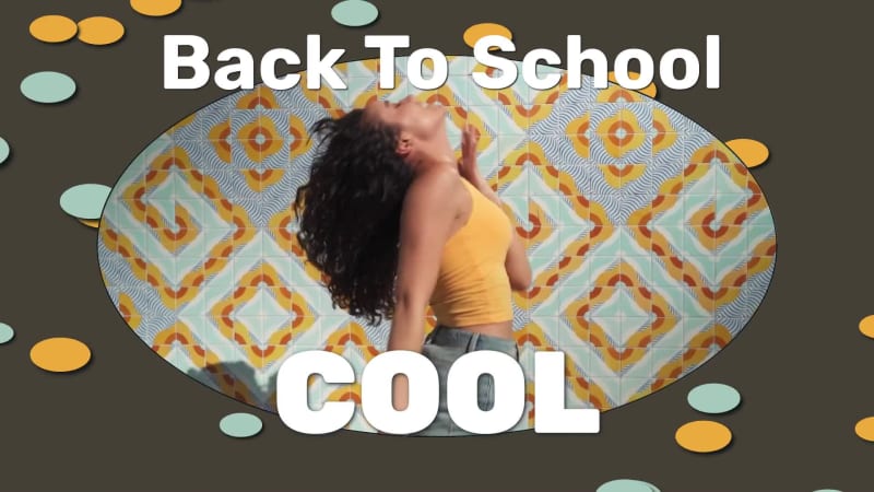 BACK TO SCHOOL COOL at 4 seconds