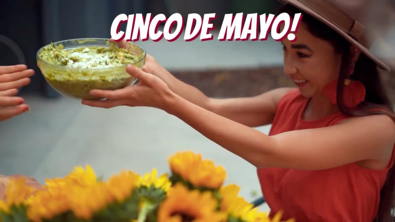 HAPPY CINCO DE MAYO! at 4 seconds