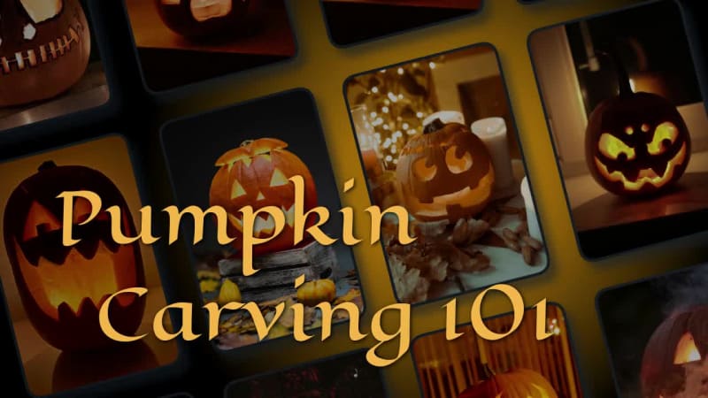 PUMPKIN CARVING at 4 seconds