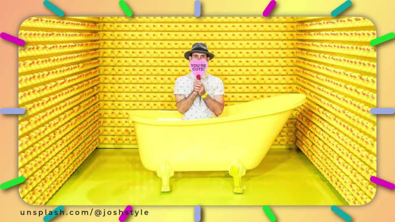 COLORFUL SLIDESHOW at 5 seconds