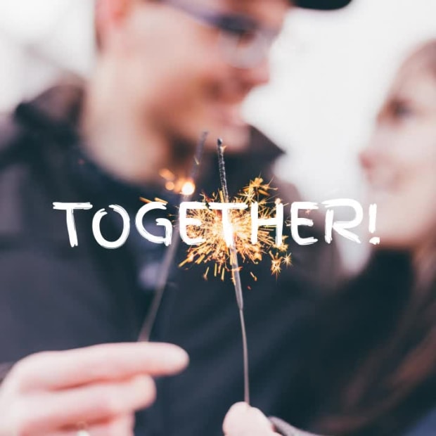 BE TOGETHER at 5 seconds