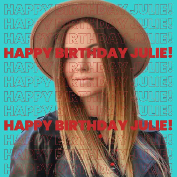 BIRTHDAY GREETING at 5 seconds