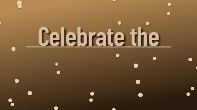 NEW YEAR'S PARTY at 5 seconds