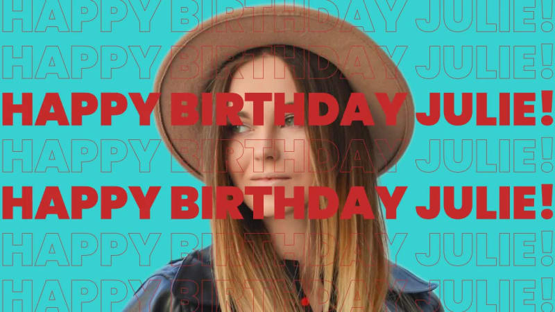 BIRTHDAY GREETING at 5 seconds