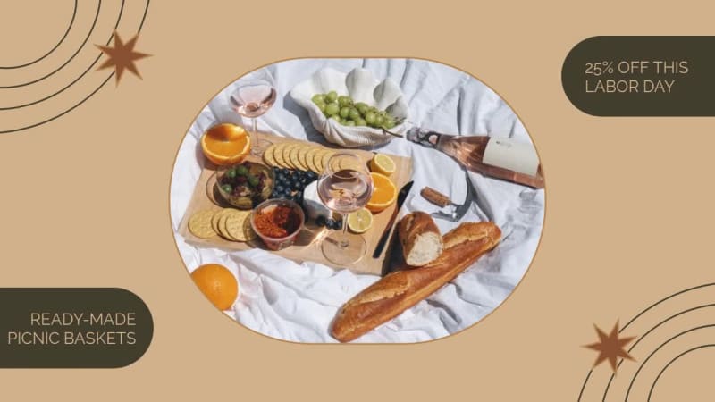 LABOR DAY PICNIC at 5 seconds