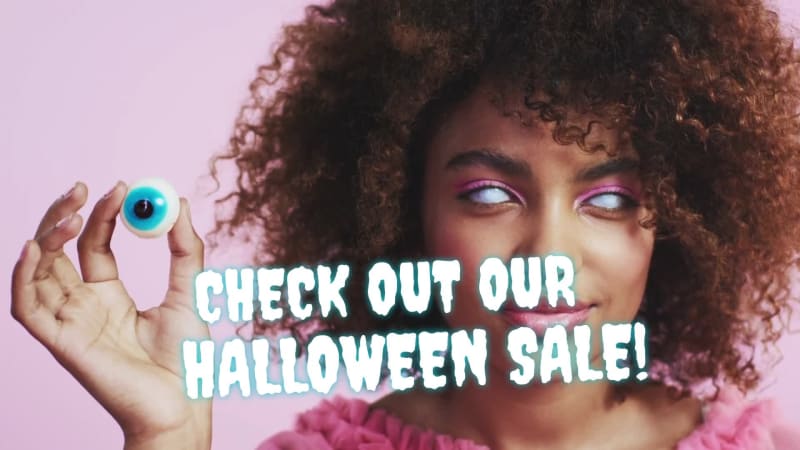 HALLOWEEN SALE at 5 seconds
