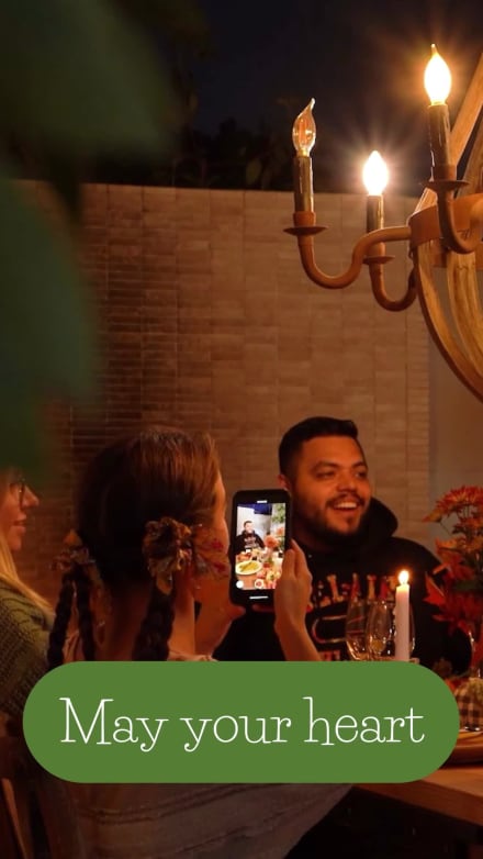 THIS THANKSGIVING at 6 seconds