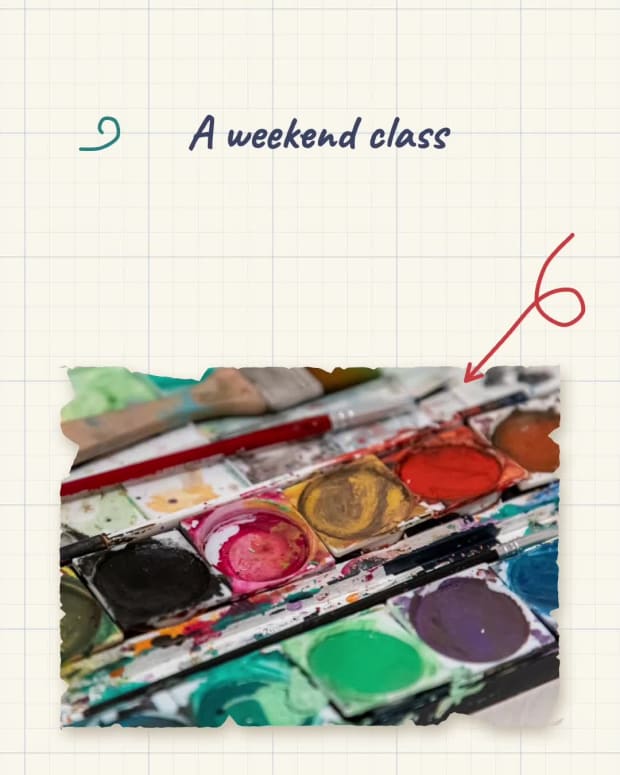 WATERCOLOR CLASS at 6 seconds