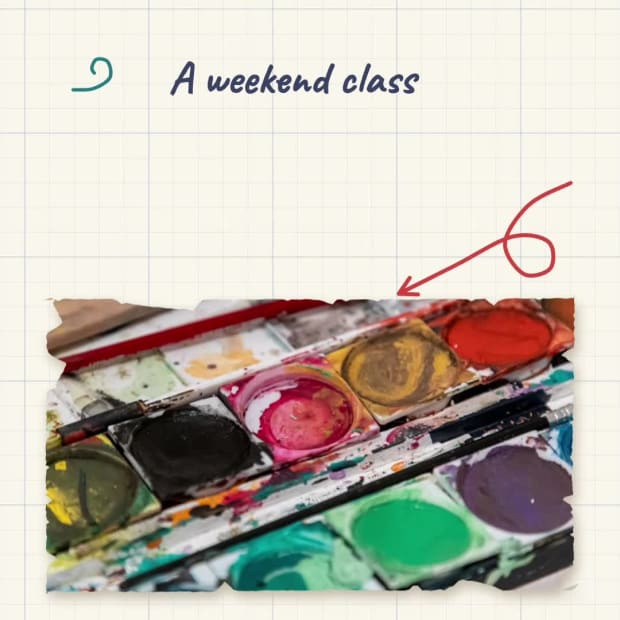 WATERCOLOR CLASS at 6 seconds