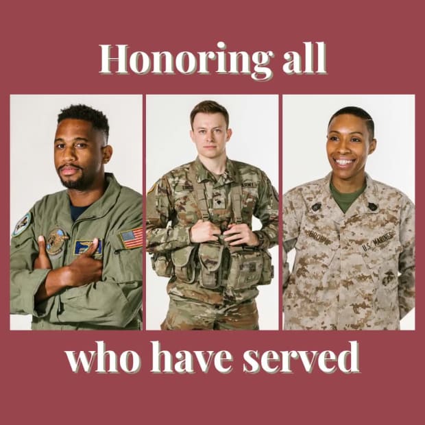 HONORING ALL WHO SERVED at 6 seconds