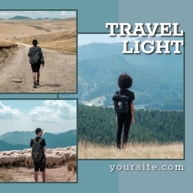 TRAVEL LIGHT at 6 seconds