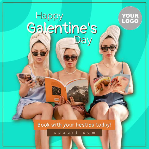 GALENTINE'S DAY at 6 seconds