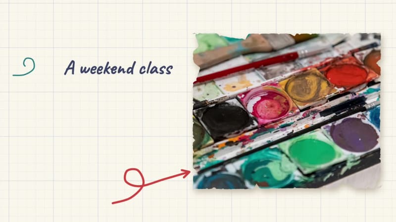 WATERCOLOR CLASS at 6 seconds
