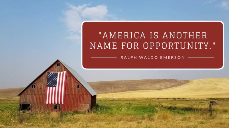 AMERICA OPPORTUNITY at 6 seconds