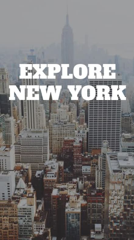 EXPLORE NEW YORK at 7 seconds