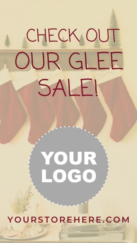 GLEE SALE at 7 seconds