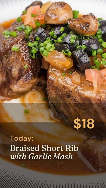 DAILY SPECIAL at 7 seconds