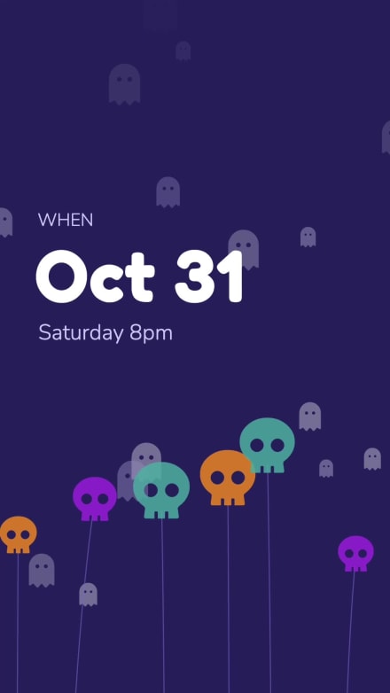 PARTY INVITE at 7 seconds