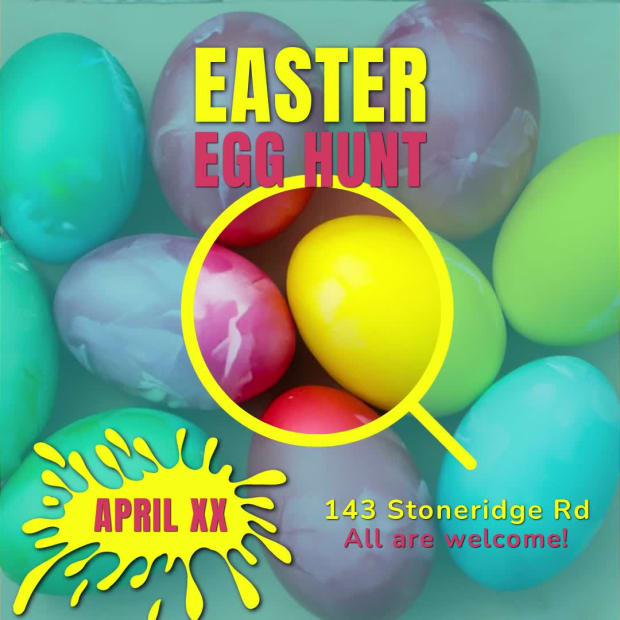 EASTER EGG HUNT at 7 seconds