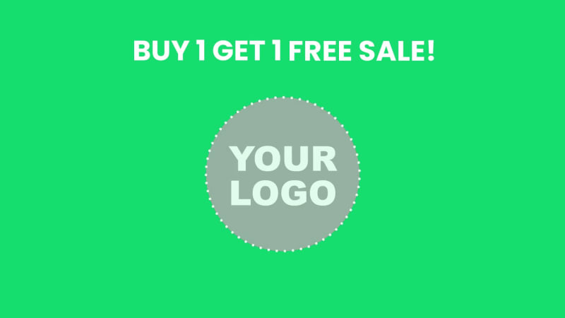 BUY 1 GET 1 FREE at 7 seconds