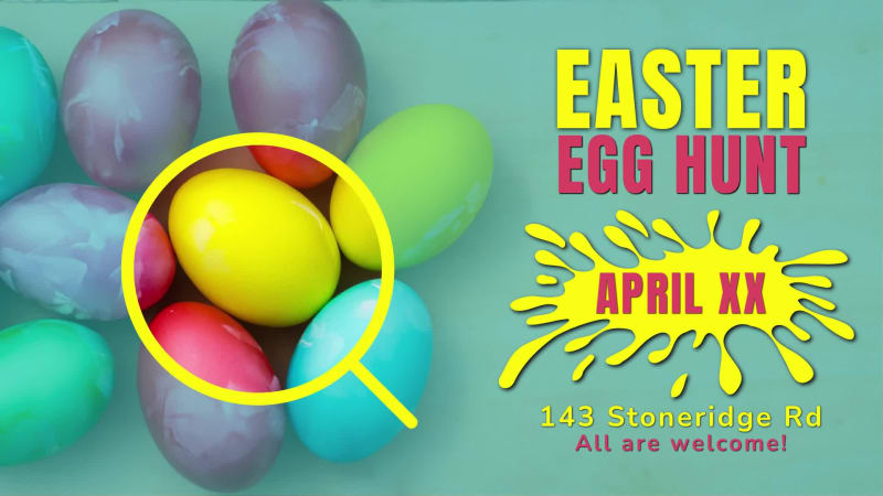 EASTER EGG HUNT at 7 seconds