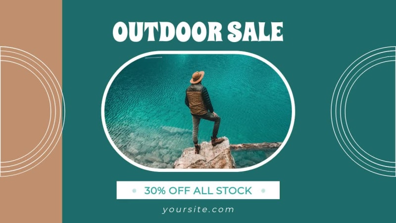 OUTDOOR SALE WIDE at 7 seconds