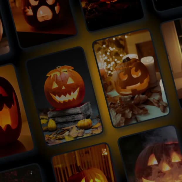 PUMPKIN CARVING at 8 seconds