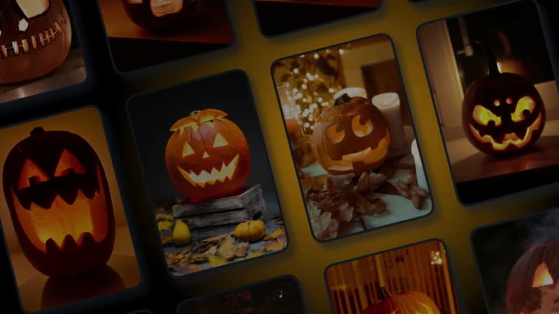 PUMPKIN CARVING at 8 seconds