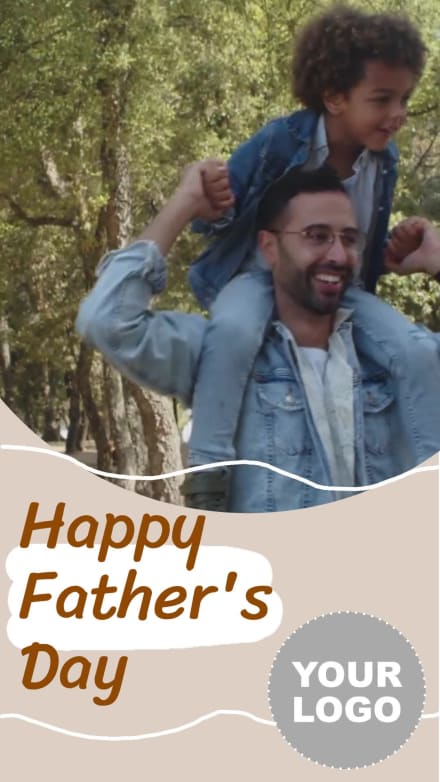 HAPPY FATHER'S DAY at 8 seconds