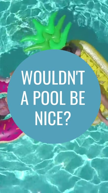 POOLS ARE NICE! at 8 seconds