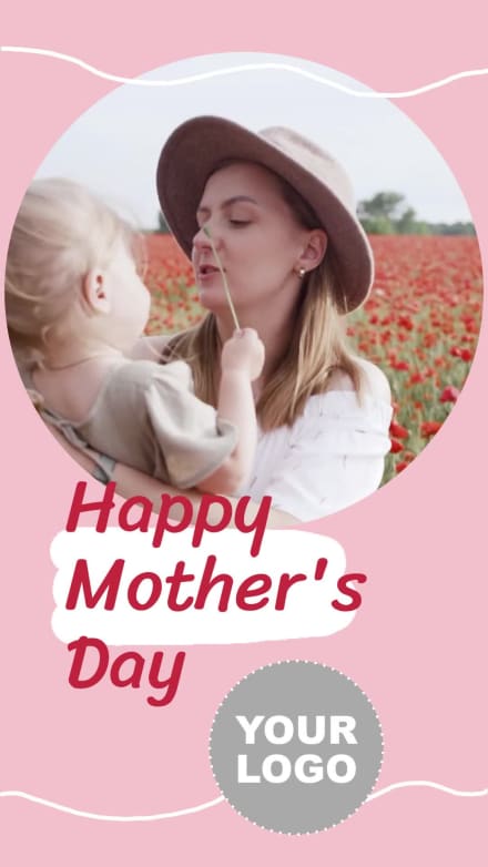 HAPPY MOTHER'S DAY at 8 seconds
