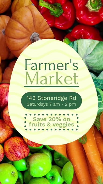 FARMER'S MARKET at 8 seconds
