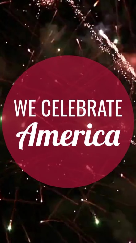 CELEBRATE AMERICA at 8 seconds