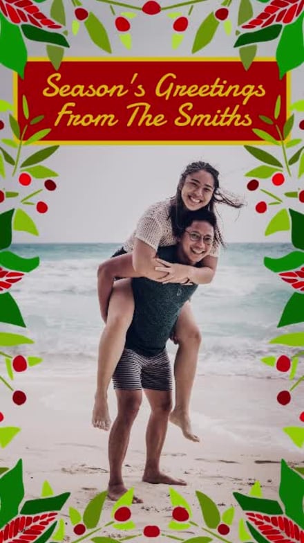 SEASON'S GREETINGS CARD at 8 seconds