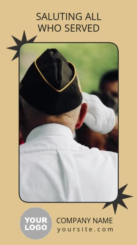 SALUTING at 8 seconds