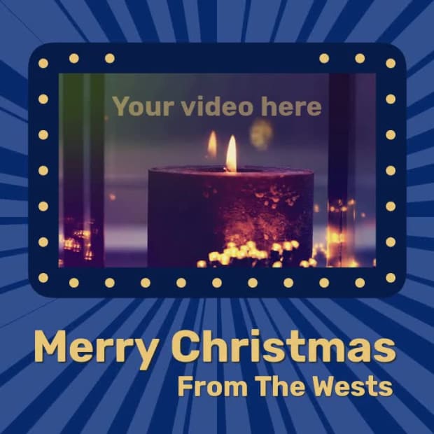 MERRY CHRISTMAS at 8 seconds