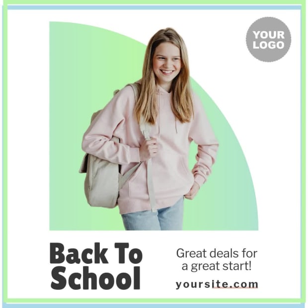 BACK TO SCHOOL DEALS at 8 seconds