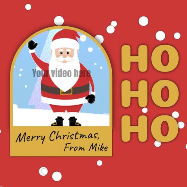 HO HO HO at 8 seconds