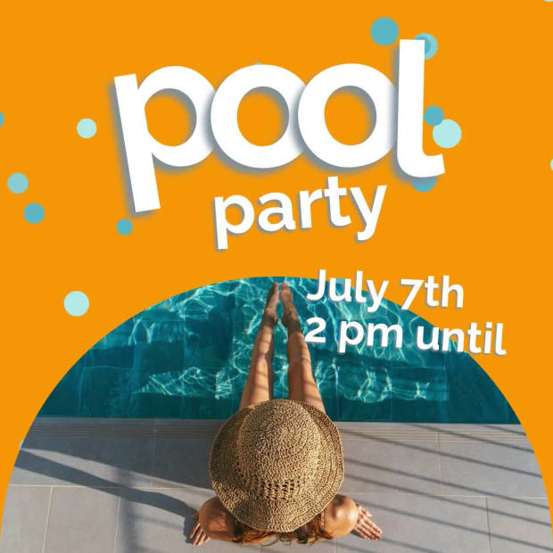 POOL PARTY at 8 seconds