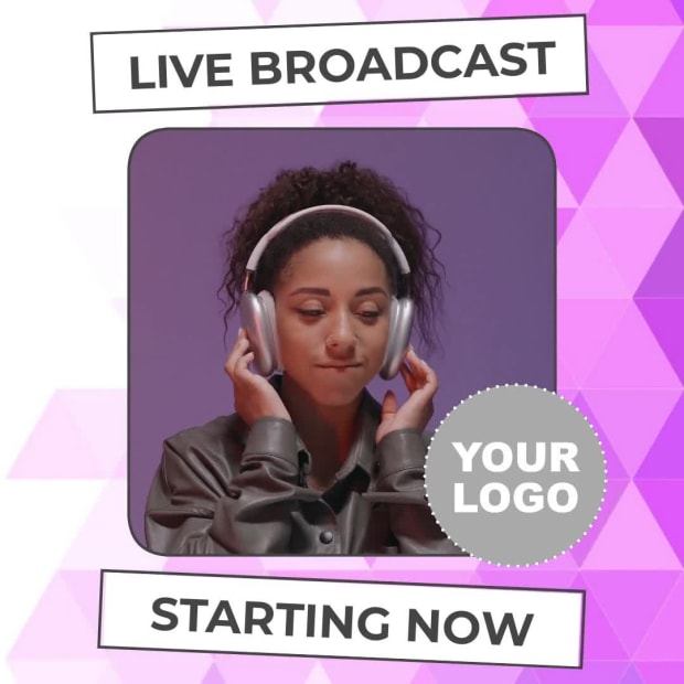 LIVE BROADCAST at 8 seconds