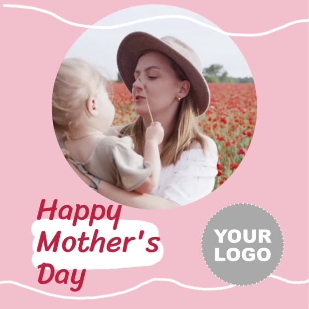HAPPY MOTHER'S DAY at 8 seconds
