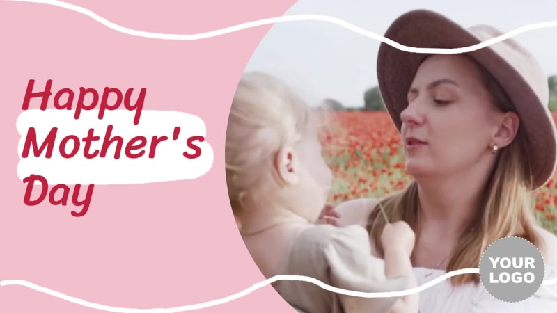HAPPY MOTHER'S DAY at 8 seconds